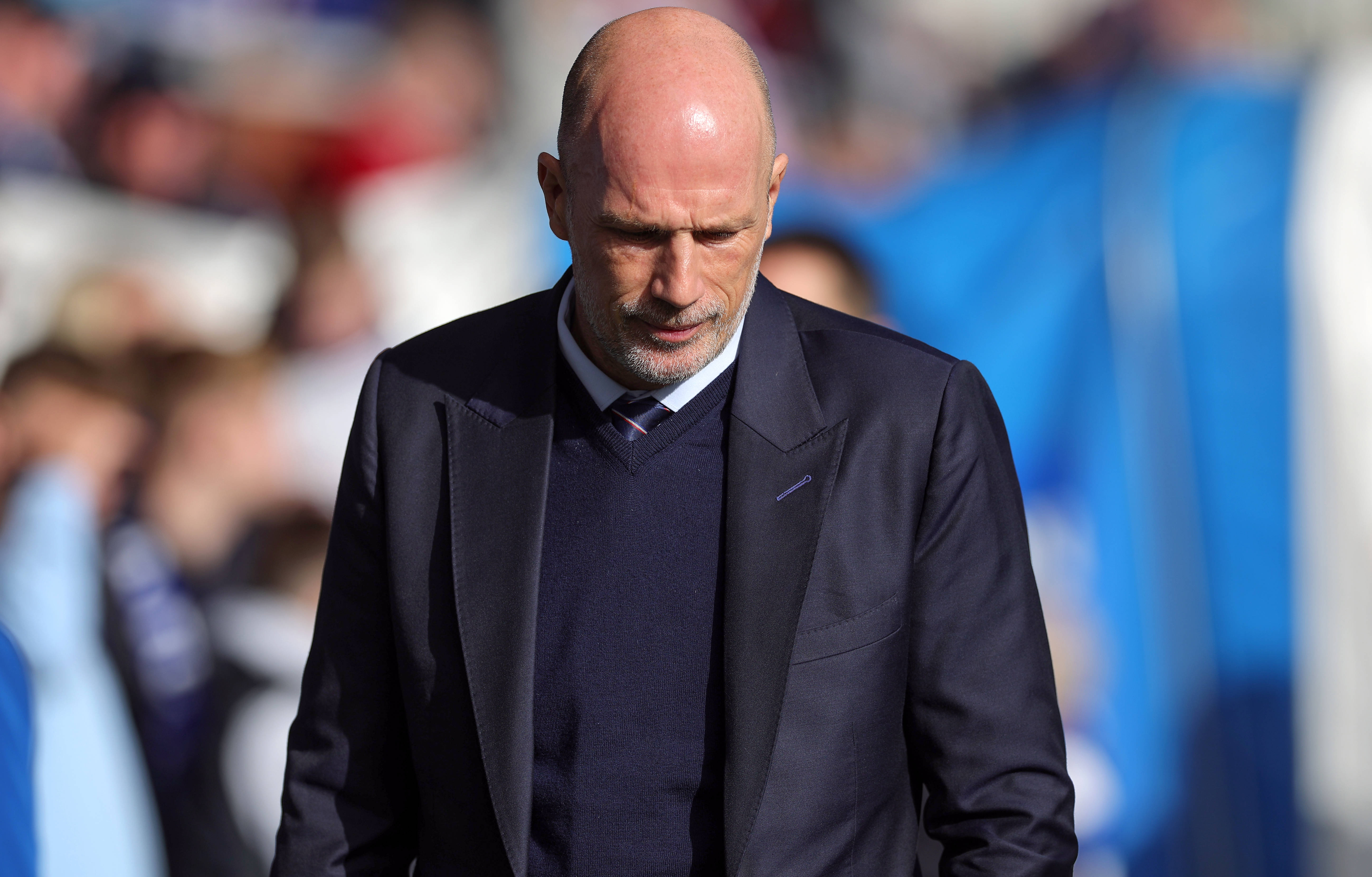 Philippe Clement at Rugby Park
