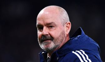 Steve Clarke at Hampden