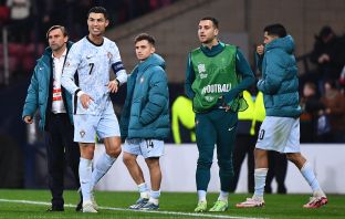 Cristiano Ronaldo at Hampden