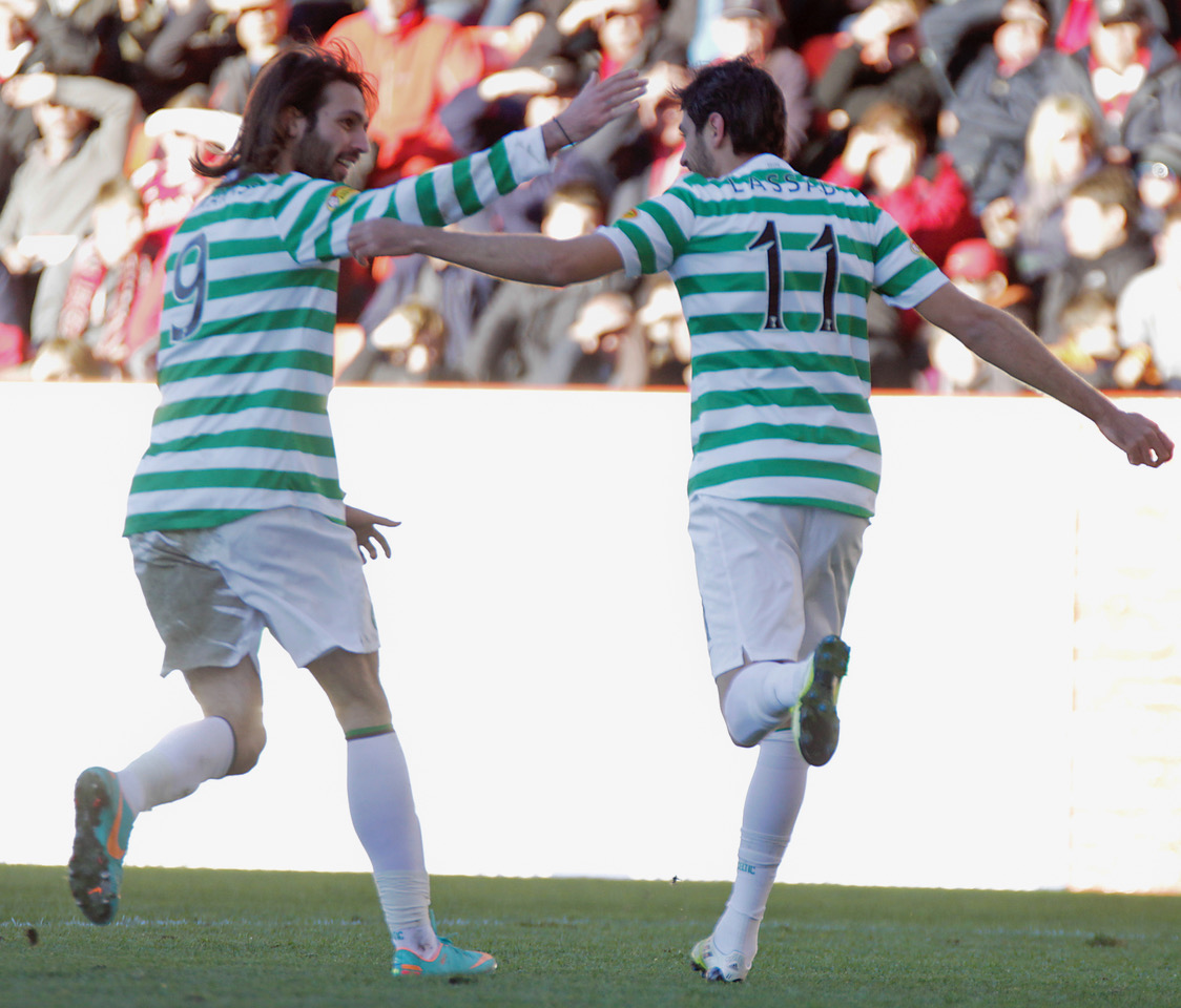 Lassad and Charlie Mulgrew see off Aberdeen