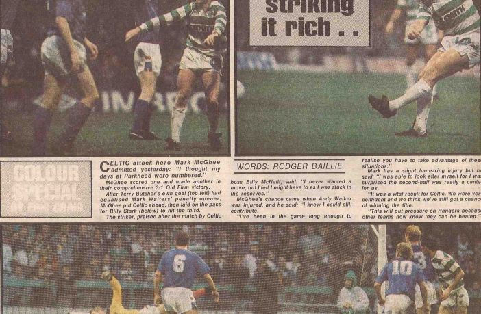 Celtic 3 Rangers 1 - 12th November 1988
