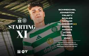 Celtic team v Kilmarnock