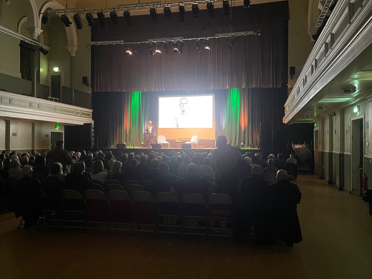Graham Spiers introducing Martin O'Neill