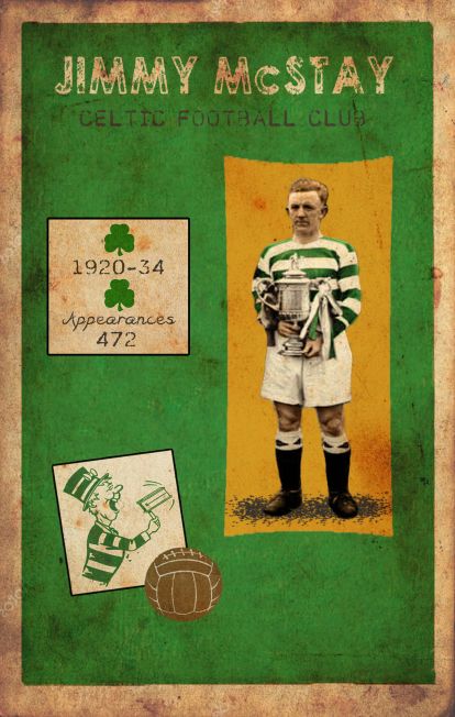 Jimmy McStay from Celtic in the Thirties