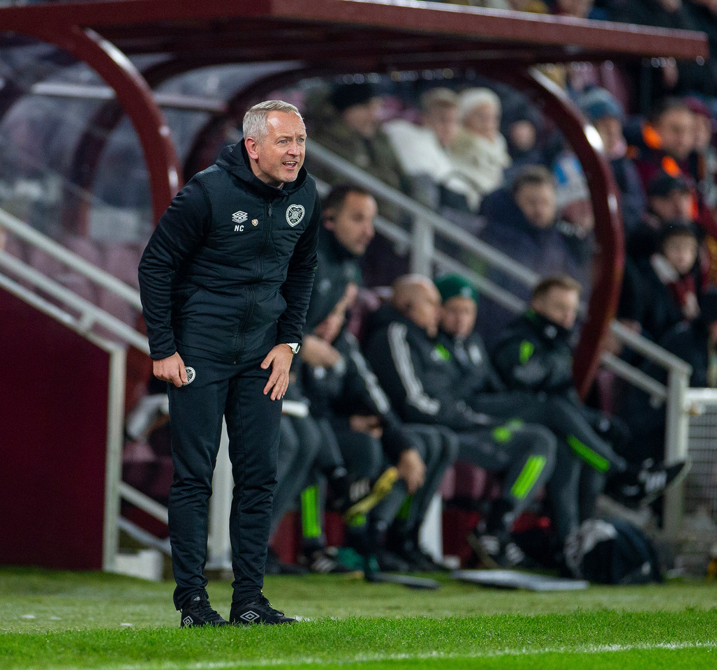 Hearts boss Neil Critchley