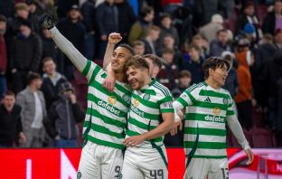 Idah, Forrest and Yang celebrate