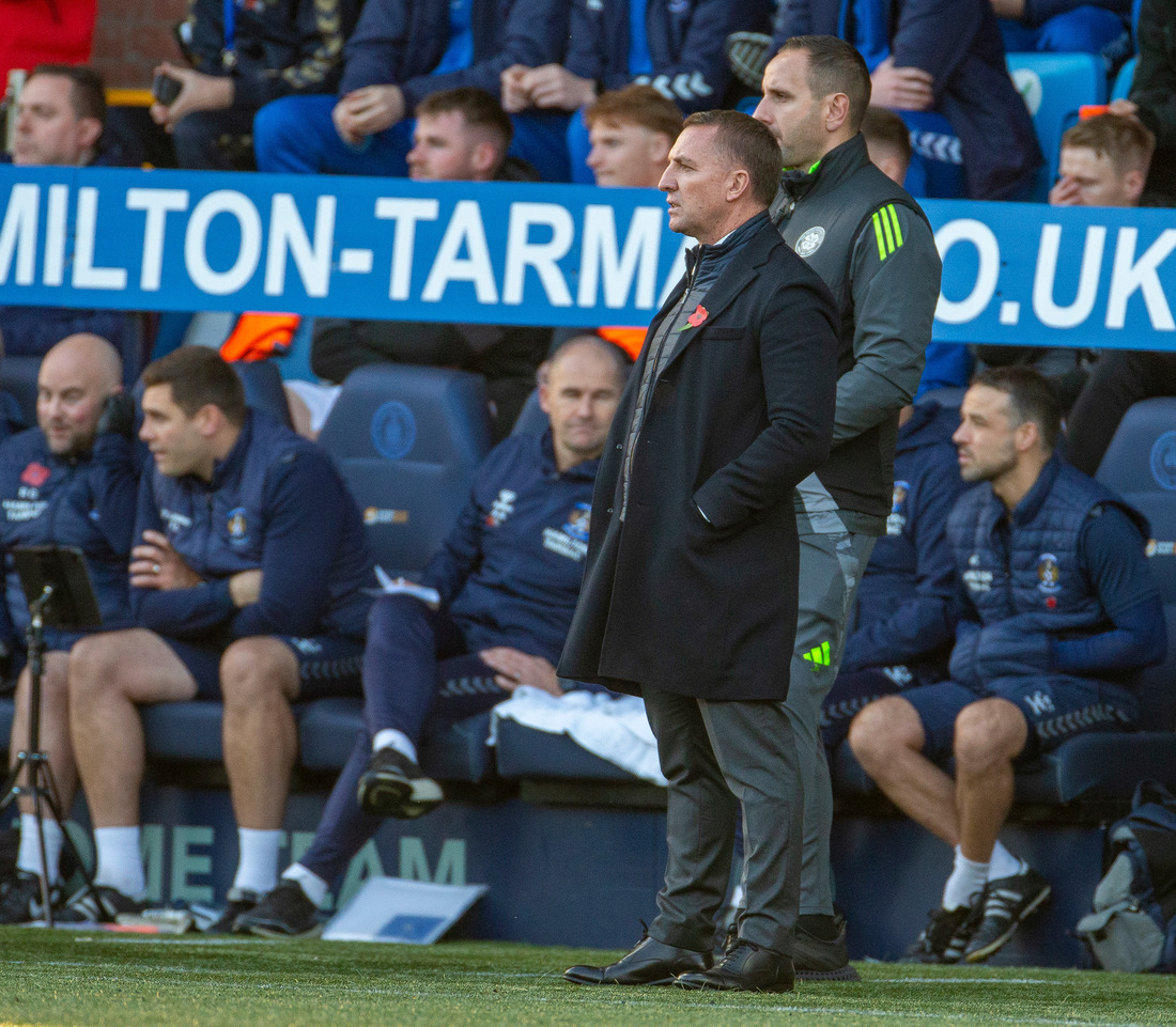 Brendan Rodgers at Rugby Park