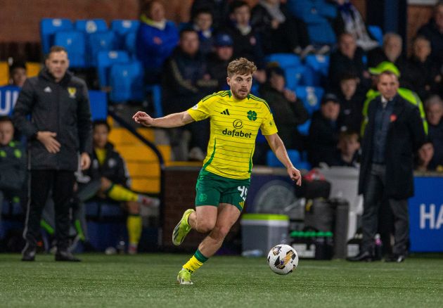 James Forrest at Rugby Park