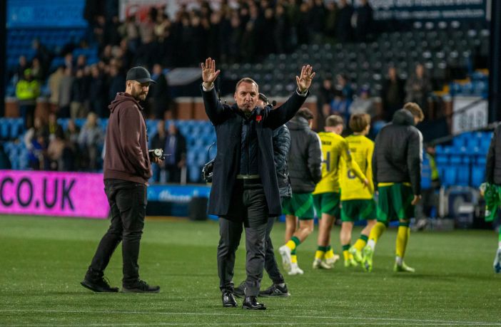 Brendan Rodgers at Rugby Park