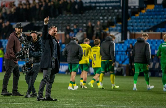 Brendan Rodgers at Rugby Park