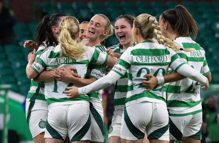 Celtic celebrations in the Champions League