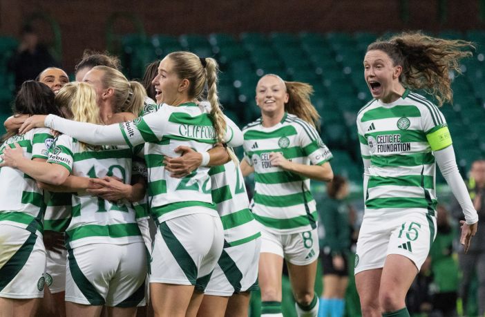 Celtic celebrations in Champions League