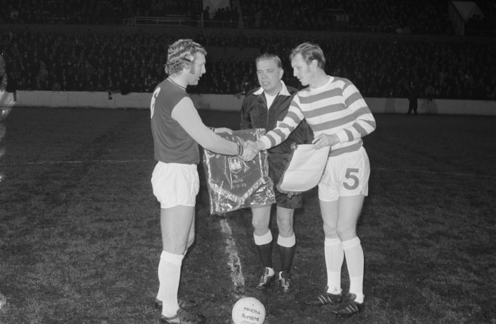 Bobby Moore and Billy McNeill