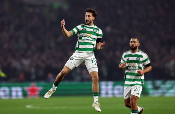 Nicolas Kuhn celebrates