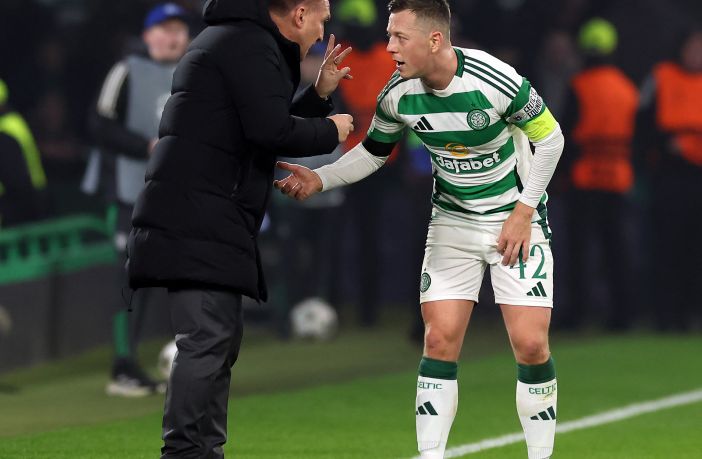 Brendan Rodgers and Callum McGregor