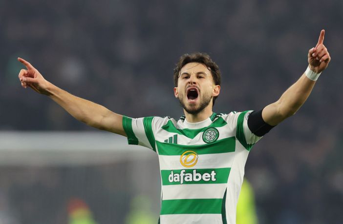 Nicolas Kuhn celebrates