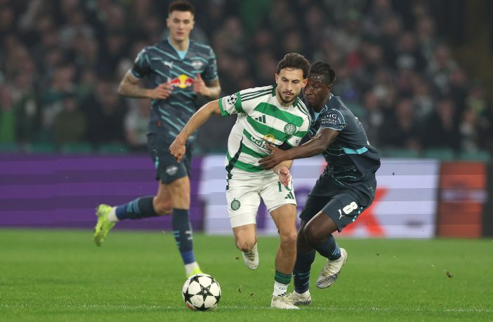 Nicolas Kuhn runs with the ball