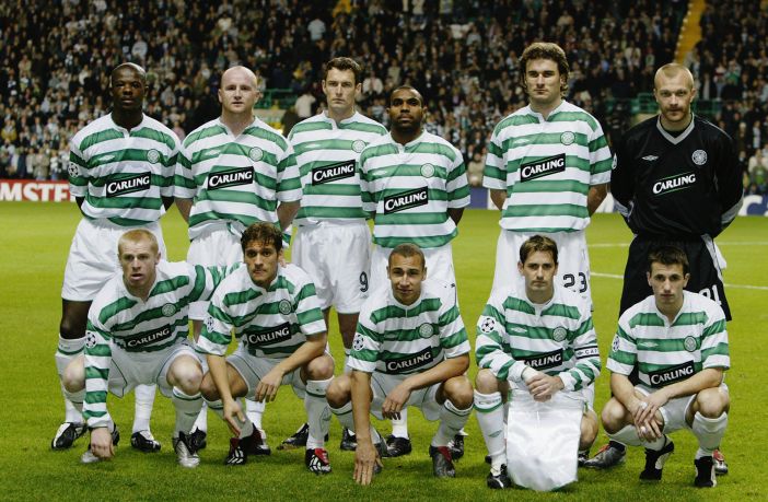 Celtic team v Anderlecht, 5 Nov 2003