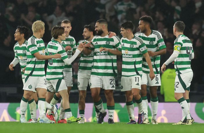 CCV celebrates the opening goal