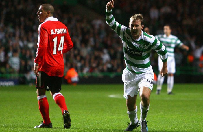 Aiden McGeady celebrates