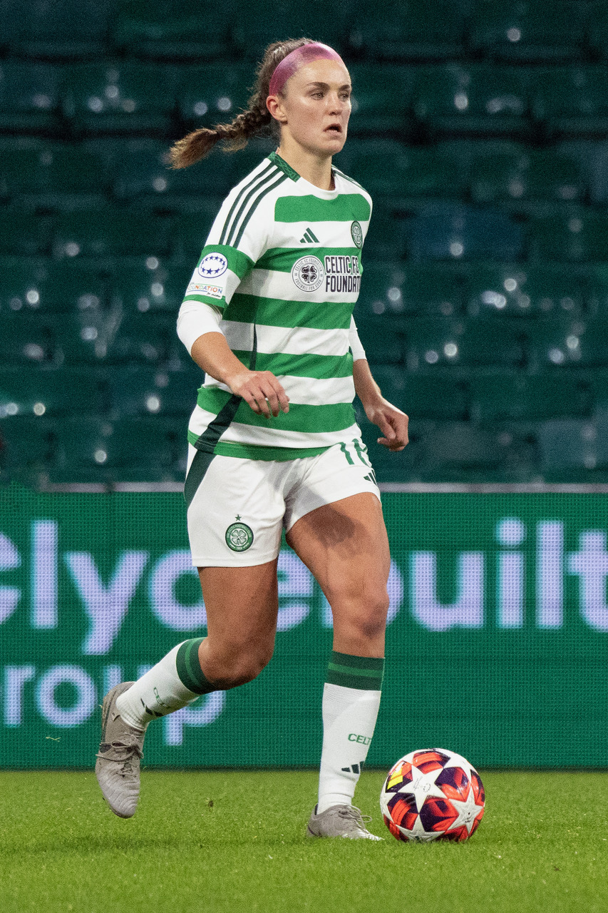 Caitlin Hayes in action against Chelsea