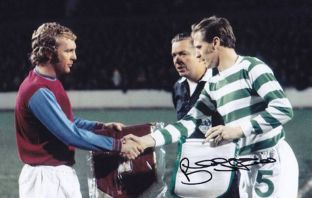 Bobby Moore and Billy McNeill