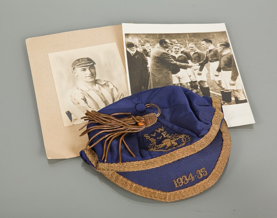 Charlie Napier's Scotland cap