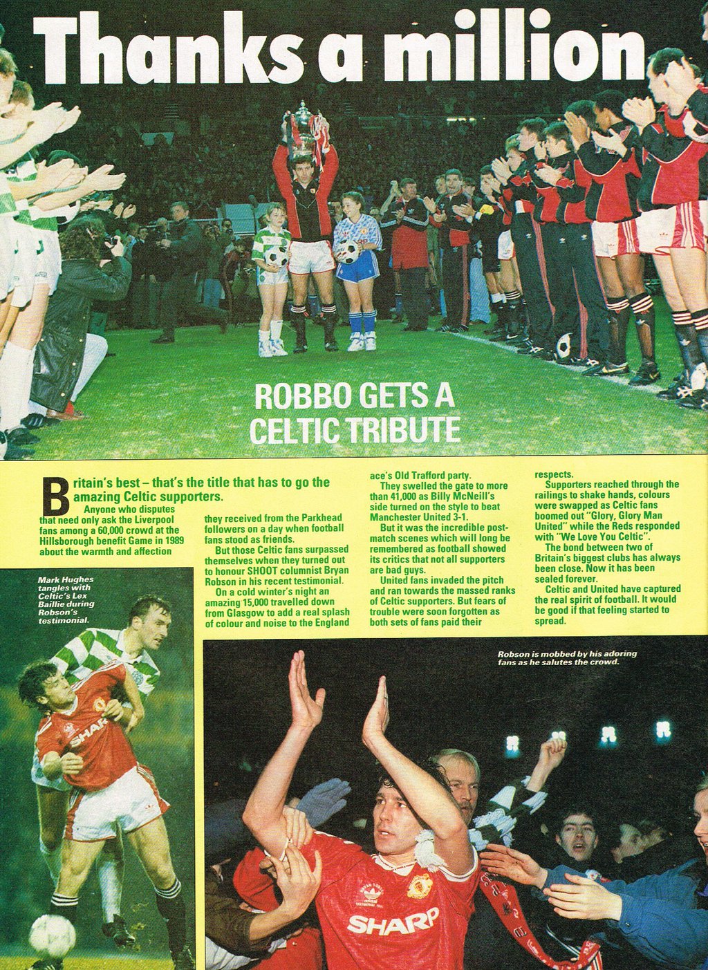 Bryan Robson Testimonial
