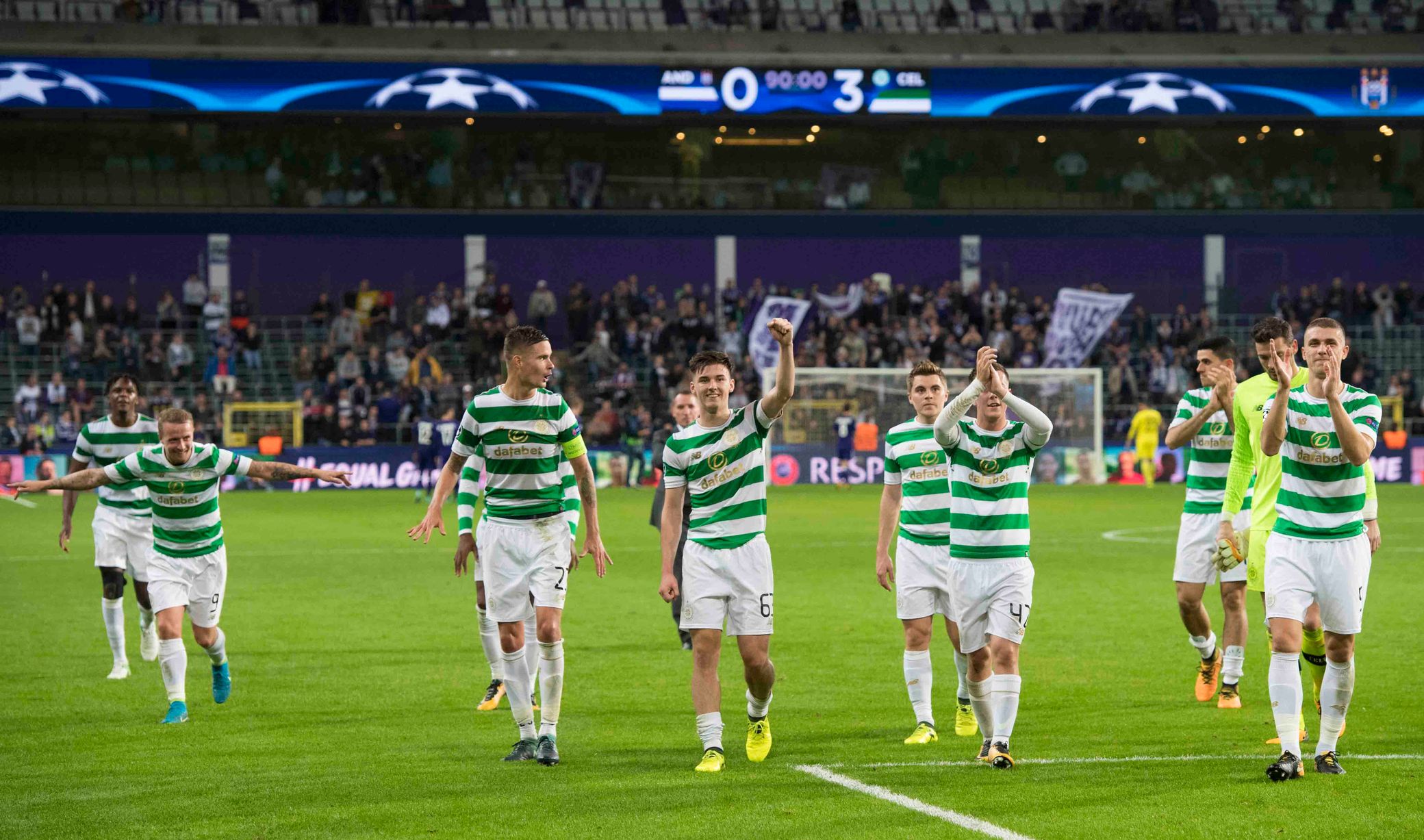 Anderlecht 0 Celtic 3