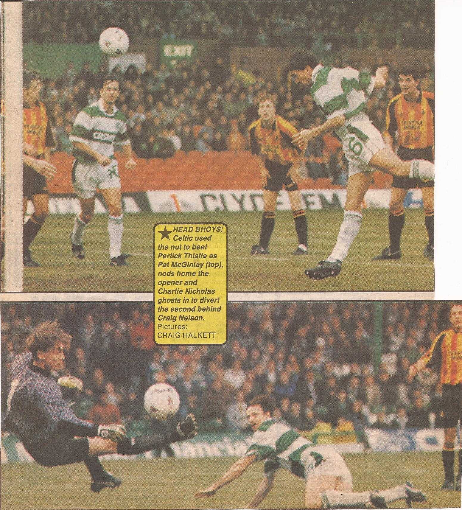 Celtic 3 Partick Thistle 0