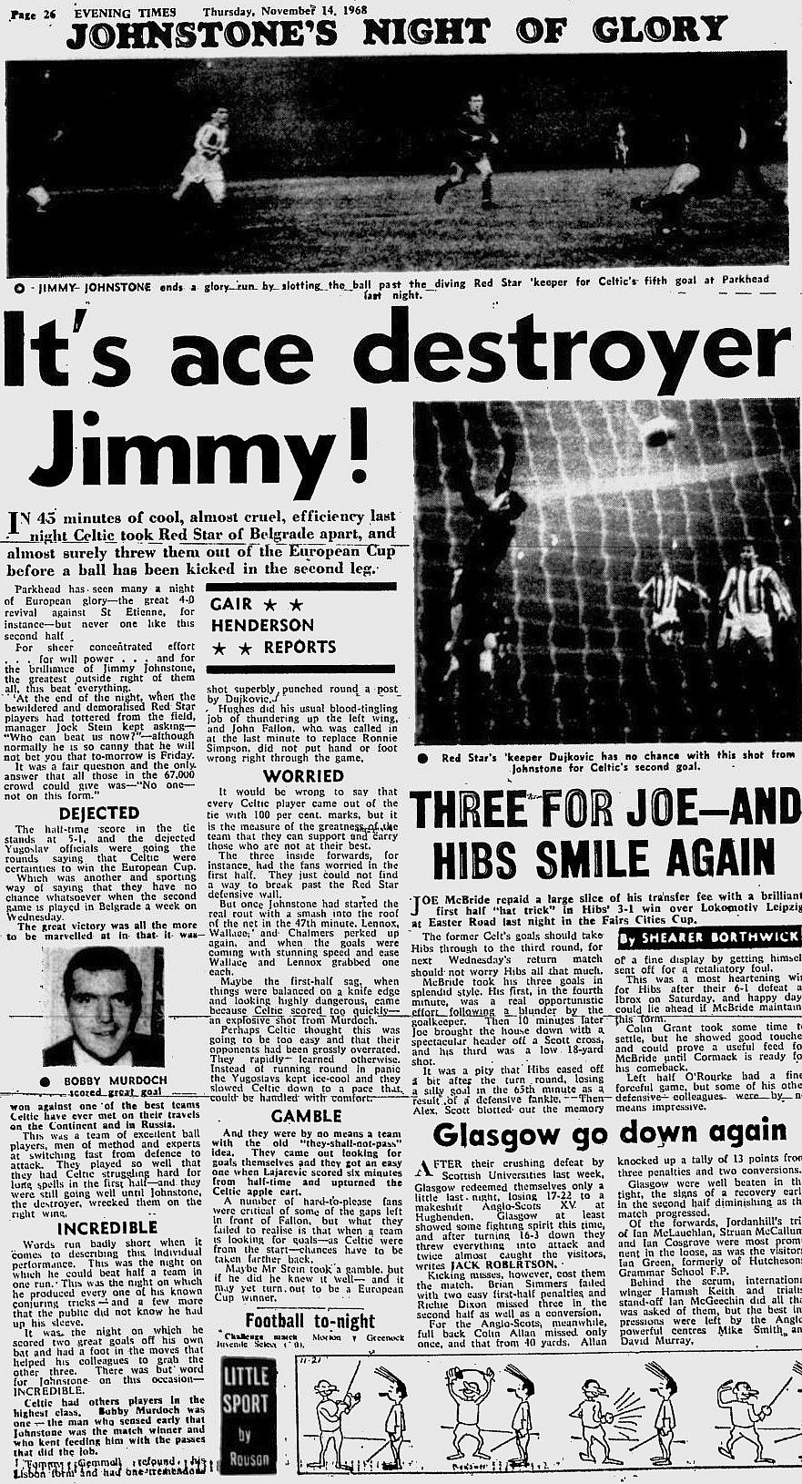 Celtic 5 Red Star Belgrade 1