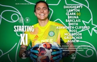 Celtic team to face Chelsea in the UWCL