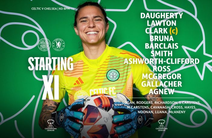Celtic team to face Chelsea in the UWCL