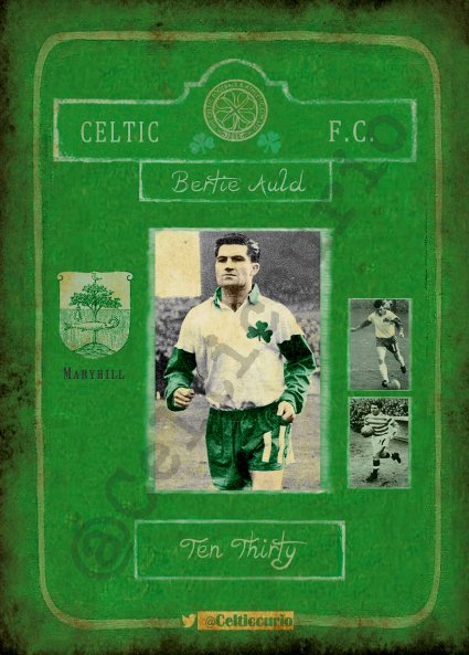 Bertie Auld image by Celtic Curio