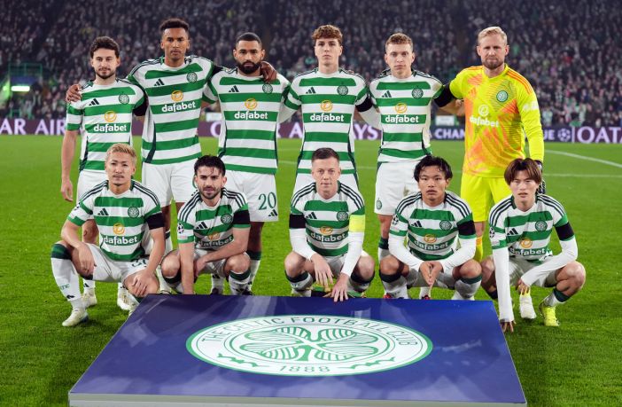 Celtic team ahead of RB Leipzig game