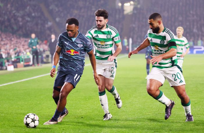 CCV in action against RB Leipzig