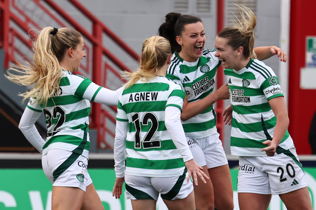 Saoirse Noonan celebrates