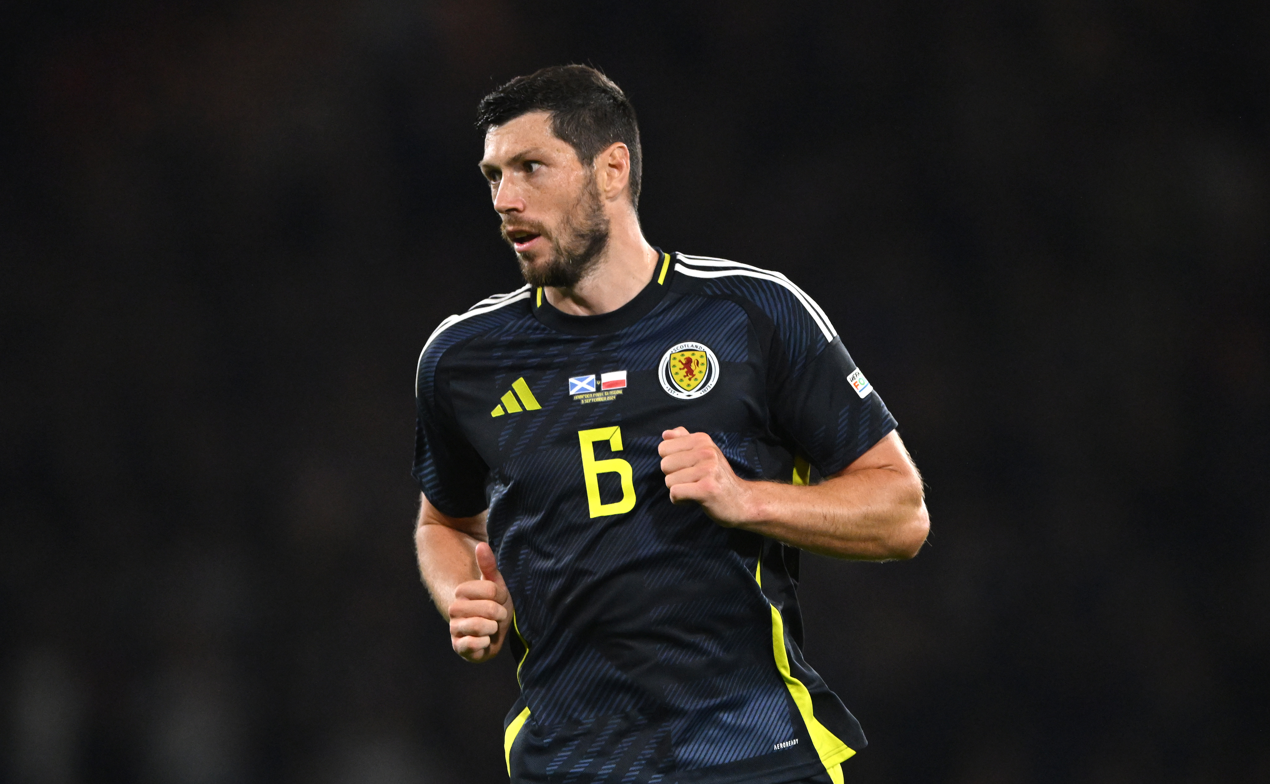 Scott McKenna of Scotland