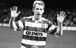 Tommy Burns makes an emotional last appearance in the hoops on a freezing cold night
