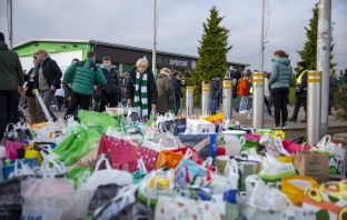 Green Brigade Annual Foodbank Collection