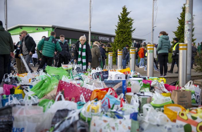 Green Brigade Annual Foodbank Collection