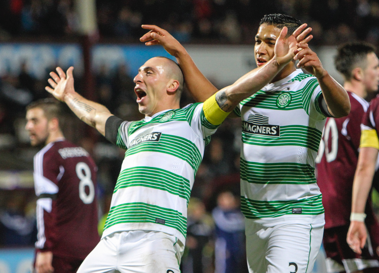 Scott Brown celebrates