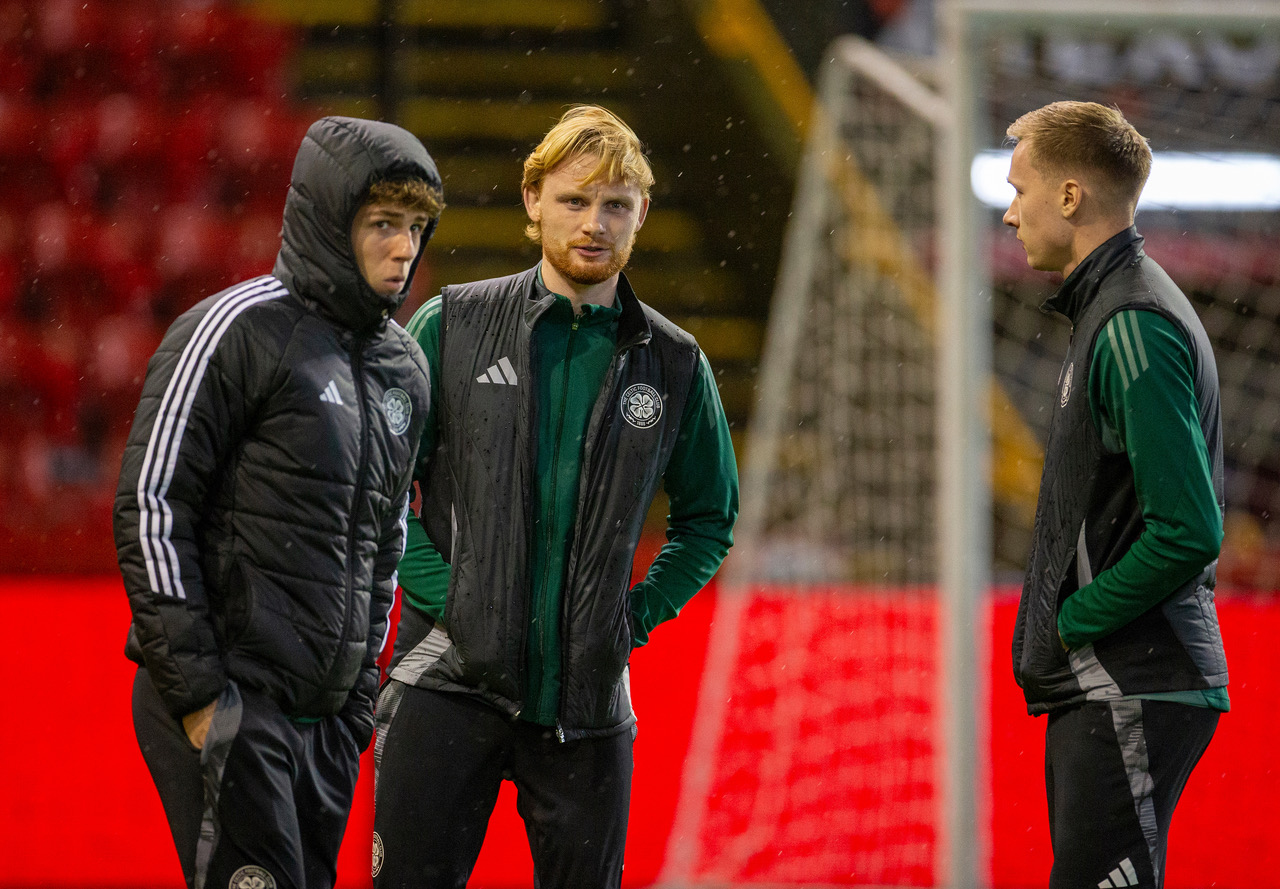 Arne Engels, Liam Scales and Viljami Sinisalo 