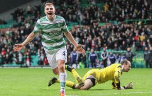 James Forrest scores