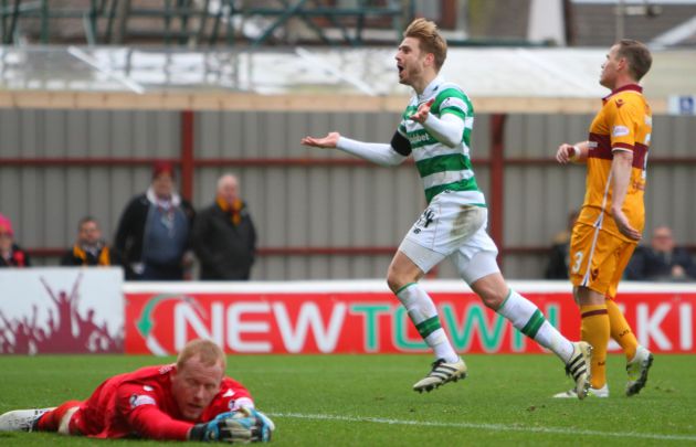 Stuart Armstrong scores the 3rd