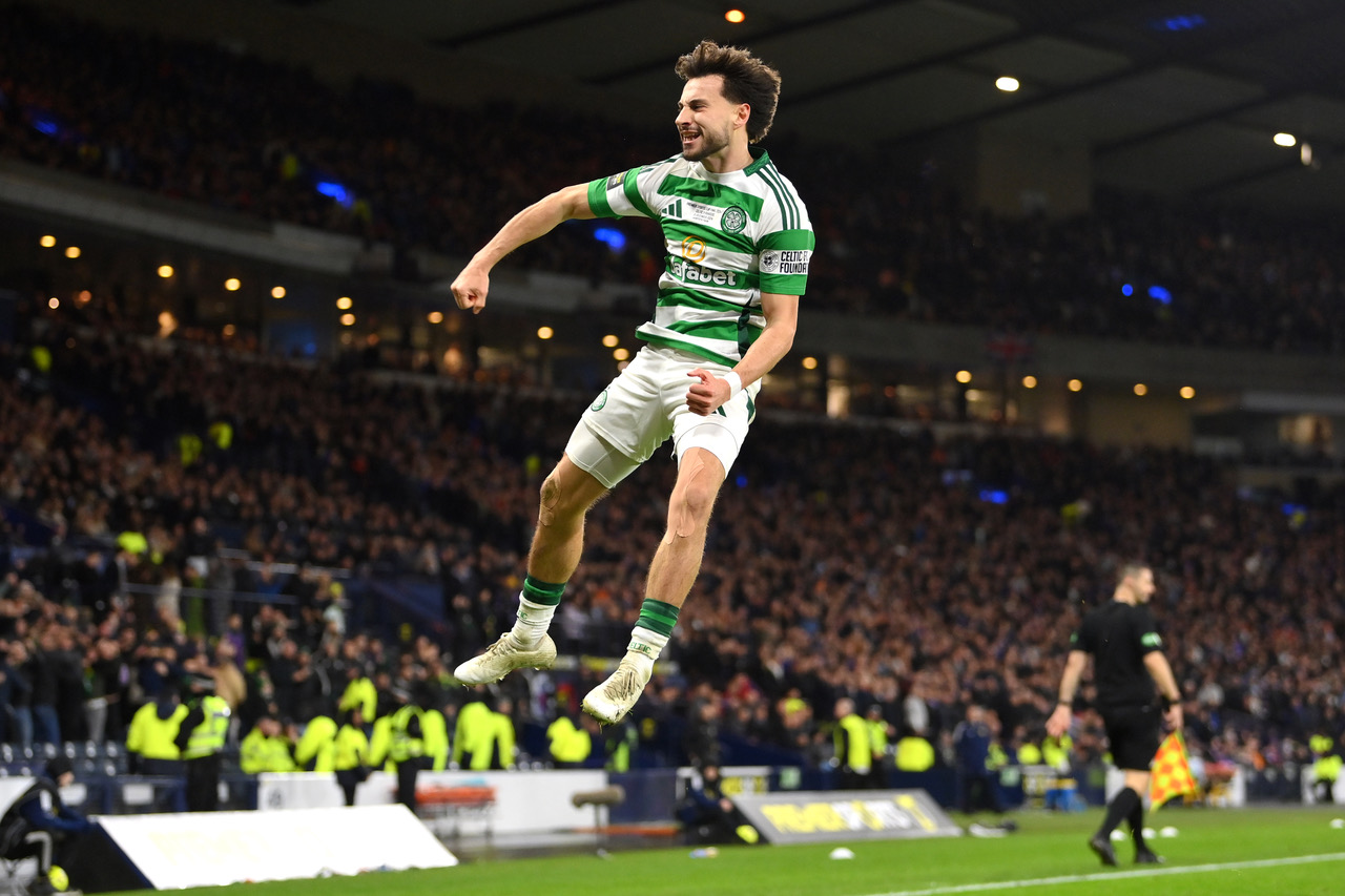 Nicolas Kuhn celebrates