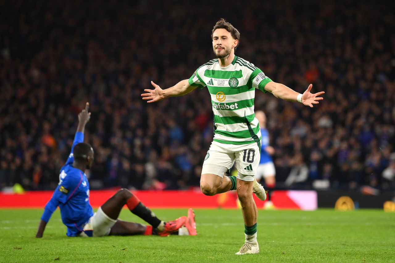Nicolas Kuhn celebrates