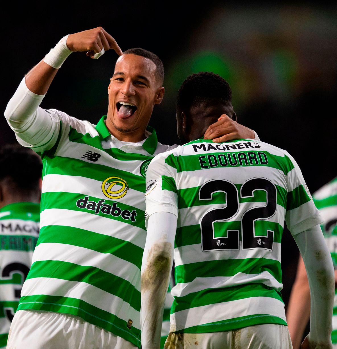 Jullien congratulates Edouard