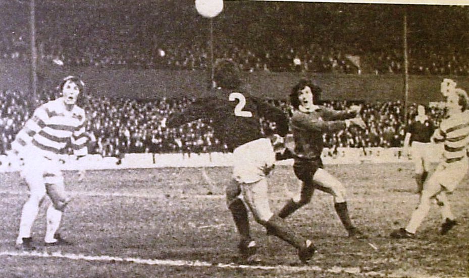 Dundee v Celtic, 14 December 1974.