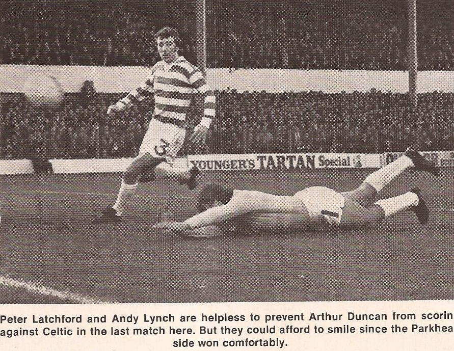 Hibs 1 Celtic 3, 20 December 1975